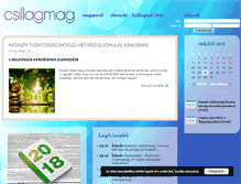 Tablet Screenshot of csillagmag.hu